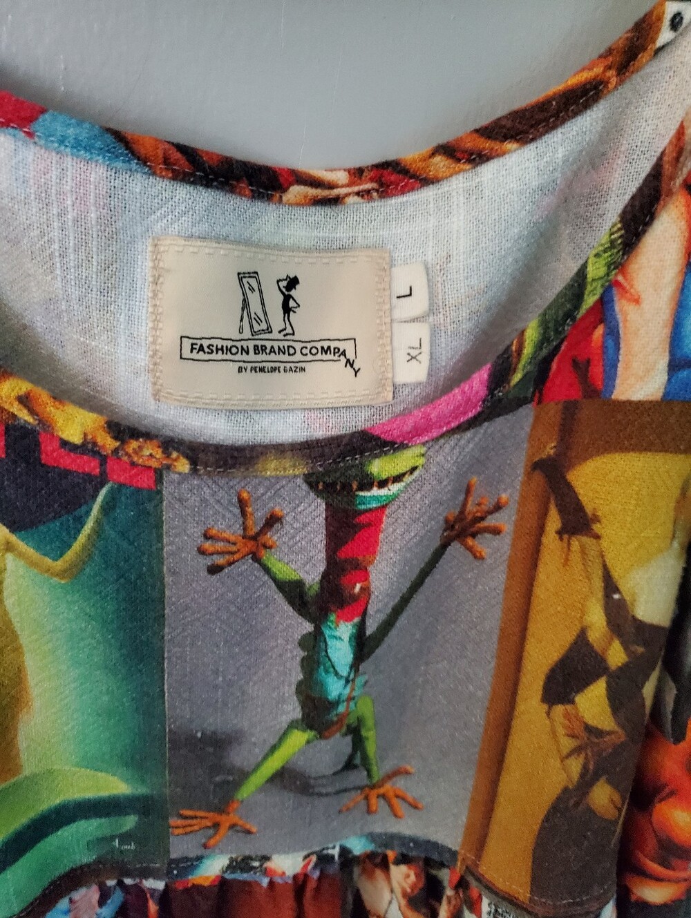 Fashion Brand Company Breeze On My Genitals AI Print L/XL - Picture 3 of 4